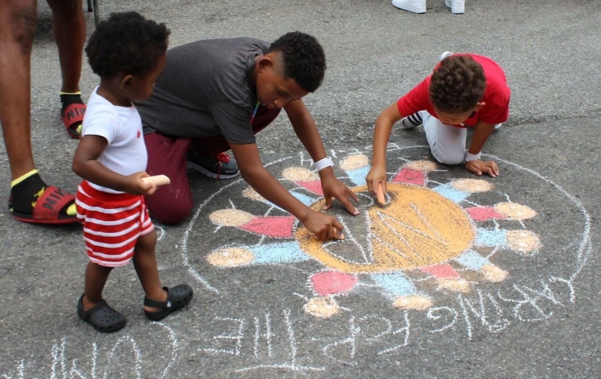 A community health fair event